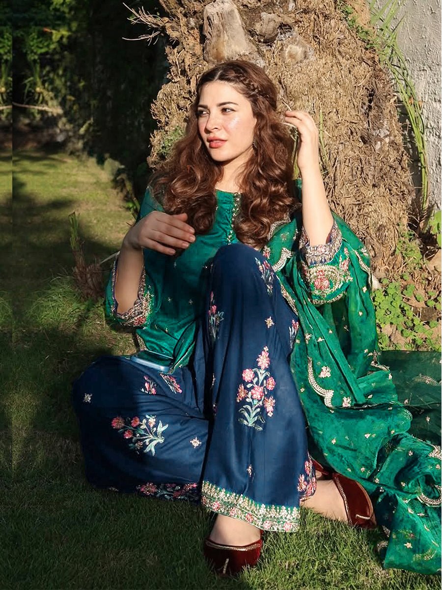 Maria B DW-2527 Shamoz Silk - Ain Stores