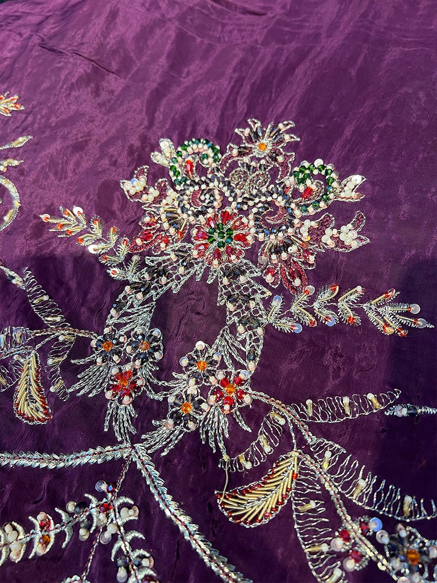 Shazia Kiyani Rema Tassel Silk - Ain Stores